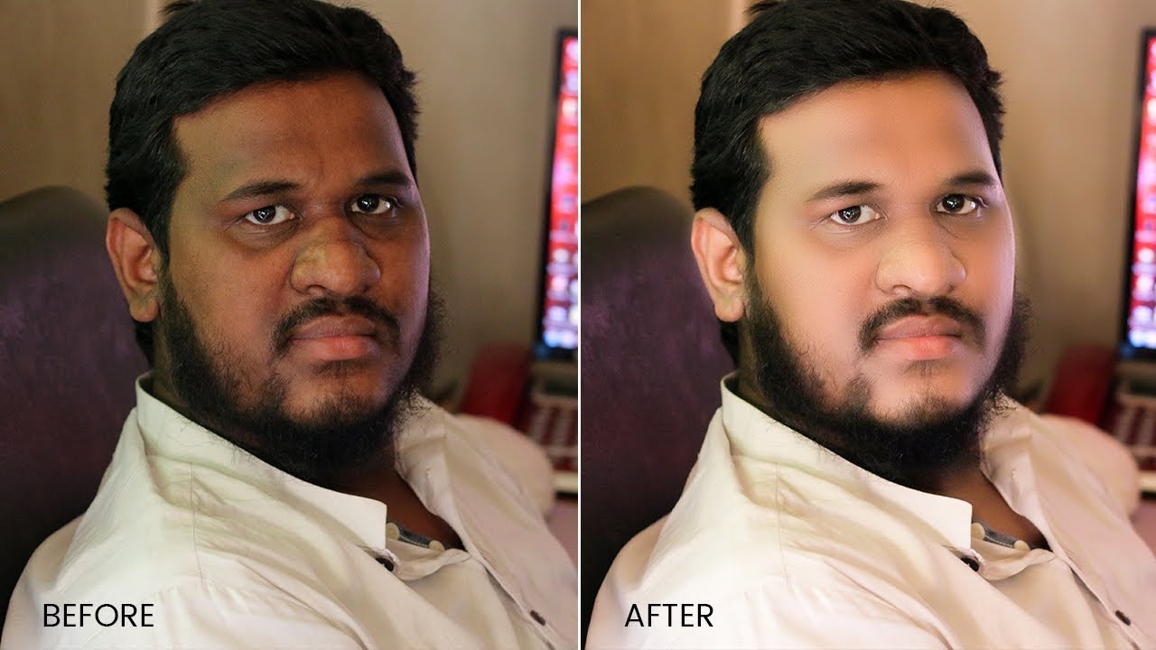 face retouching photoshop